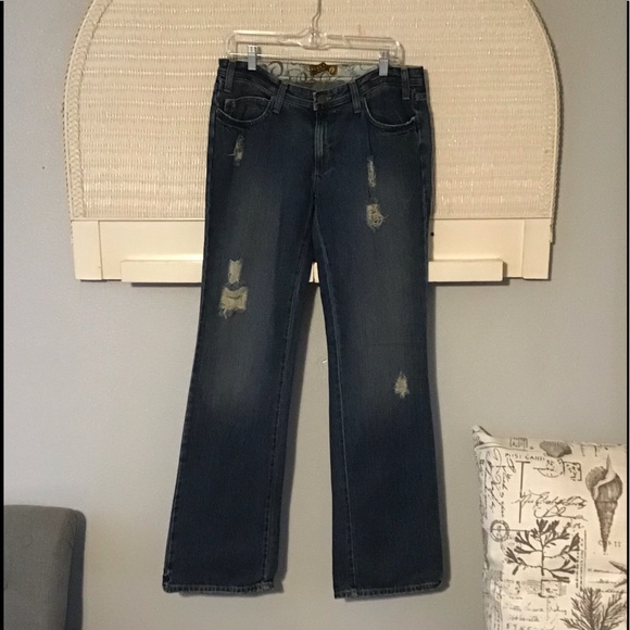 Hang Ten Dark Vintage Junior Denim Jeans (NWT) - Picture 1 of 6
